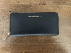 マイケルコース ネイビー 長財布