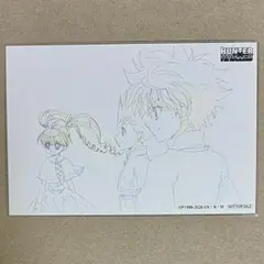 ハンターハンター ポップアップ 特典 ノベルティ アニメ原画カード