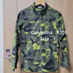 迷彩 フリースジャケット