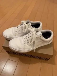 【VANS】 ヴァンズ オールドスクール LITE白