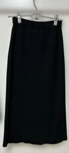 Samansa Mos2 blue ニットストレートスカート