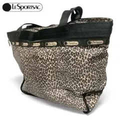 LeSportsac ボストンバッグ トートバッグ レパード柄 US Made
