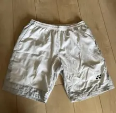 しゃぼんだま様用　YONEX 白 ハーフパンツ