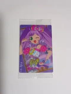 アイカツ！×プリパラウエハース　ビジュアルカード　真中らぁら
