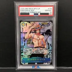 40●ポートガス・D・エース コミパラ OP13 PSA10 KM0309-1