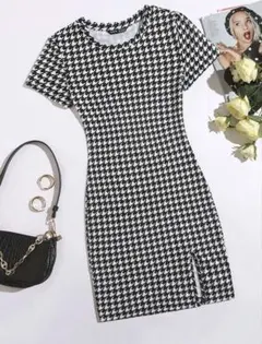 ワンピース　ミニワンピース　S