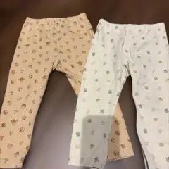 ユニクロ　レギンス　90サイズ 2枚セット