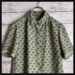【B-984】ヴィンテージ　半袖シャツ　レトロ　人気　定番　入手　困難