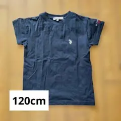 POLO　120cm　黒　Tシャツ　夏　保育園のサムネイル