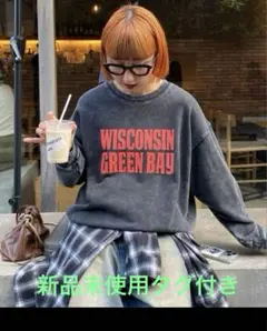チャオパニックティピー　アシッドウォッシュ加工スウェット　Mサイズ