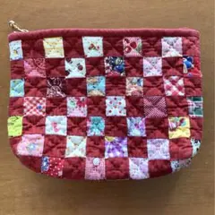 パッチワークポーチ