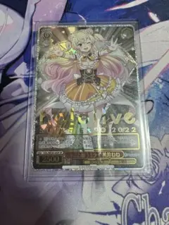 ヴァイスシュヴァルツ　ホロライブ　キミと願うミライ　桃鈴ねね　SP 箔押し入り