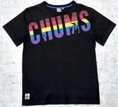 チャムス　ブラックＴシャツ Ｌ