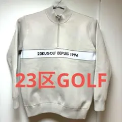23KUGOLF メンズ　ジップアップ スウェット LL ベージュ