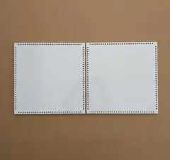 USMハラー用パーツ 中間パネル 板 33.5x33.5cm 部品 白 2枚