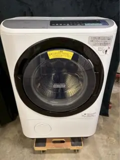 日立 ドラム式洗濯乾燥機 ビッグドラム スリム BD-SV110BR 2018年 日立 HITACHI(日立) ドラム式洗濯乾燥機 BD-SV110GL-W [洗濯11.0