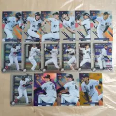 【50、250シリ】topps finest Chrome 千葉ロッテマリーンズ