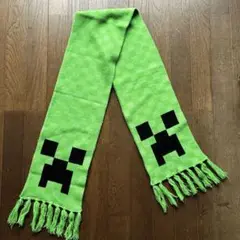 【美品】Minecraft マインクラフト クリーパー マフラー