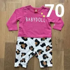 BABY DOLL ロンパース　70