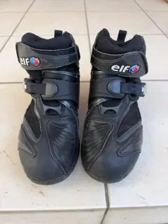 elf ライディングシューズ ブラック　レディース