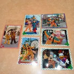 スペシャルフォト　プルート　グーフィー　６枚　スペフォ　ディズニーリゾート