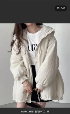 オーバーサイズ ダウンジャケット