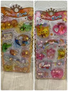 正規品　なっとうちゃん　フワフワらびちゃん　ウォーターシール2点セット‼️