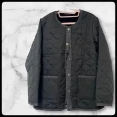 ノーカラーレディースキルティング