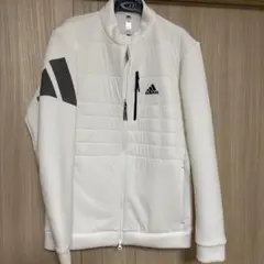 アディダス ゴルフウェア ハイブリッド　フルジップジャケット