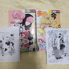 多聞くん今どっち!? 12巻 特典 3枚付き 初版 帯付き アニメ化 F/ACE