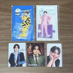 【新品】松田元太 トラジャ アクスタ 台湾 台北 トレカ 5点セット