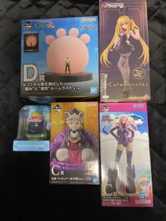 一番くじ フィギュア ルームライト まとめ売り