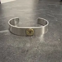 tady&king 極美品　タディ&キング　ロングホーン　M サイズ　バングル 楽天市場】TADY&KING平打ちバングルSV K18ロングホーンメタル