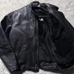 希少サイズ✨schott ライダースジャケット　シングル　641 ブラック 42 Schott N.Y.C 【早割！】Schott SINGLE RIDERS 641 (ショット