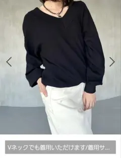 ♡新品未使用♡PAGEBOY♡新作マルチ2wayネックプルオーバー ♡