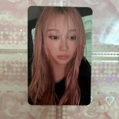 aespa dirty work ジゼル トレカ