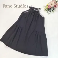 【ファノストゥディオズ】 レディース ノースリーブ ワンピース ホルターネックのサムネイル