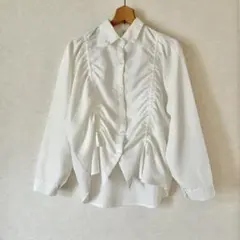 フロントシャーリングシャツ　Mサイズ