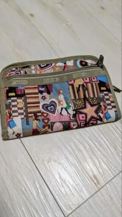 【美品】レスポートサック35thアヴェニュー マルチケース LeSportsac