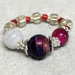 天然石　ビーズリング　531