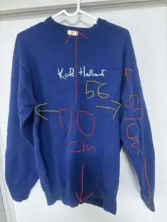 Karl Helmut ネイビーセーター