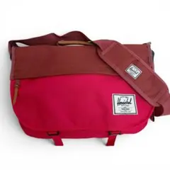 Herschel ハーシェル メッセンジャーバック ショルダーバック レッドのサムネイル