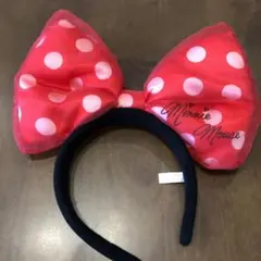 ミニーマウス 水玉カチューシャ