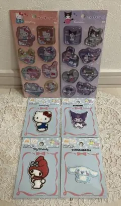 【正規品】キティウォーターシール　クロミウォーターシール　サンリオ ワッペン