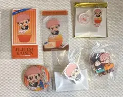 呪術廻戦×THE キャラ 虎杖悠仁 ホログラム缶バッジ クリアカード 死滅回游