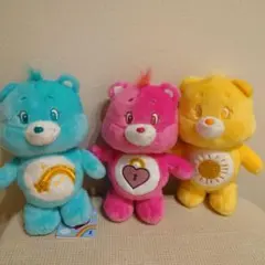 ケアベア™きらきらMBぬいぐるみ2　コンプリート　Care Bears　星　虹
