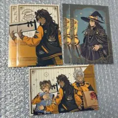 ツイステ　ポストカード　ブルーム　ユニオン　レオナ