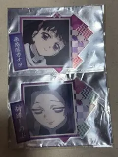 胡蝶しのぶ 栗花落カナヲ 鬼滅の刃 ナンジャタウン クリアカード セット