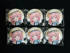 にじさんじ　缶バッジビスケット 6個セット