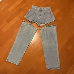 SHEIN セパレートデニム Mサイズ